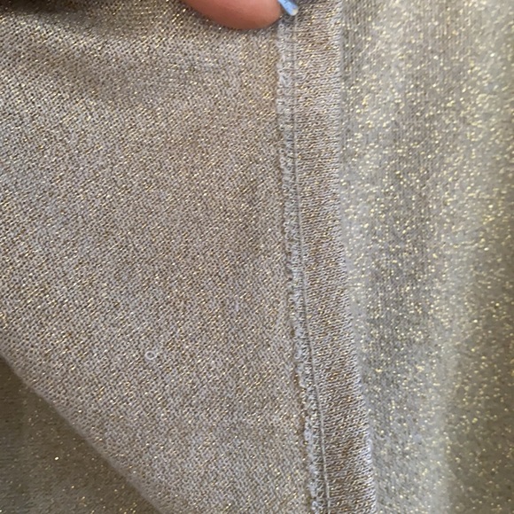 Zara Metallic Crop Blouse - Picture 4 of 7